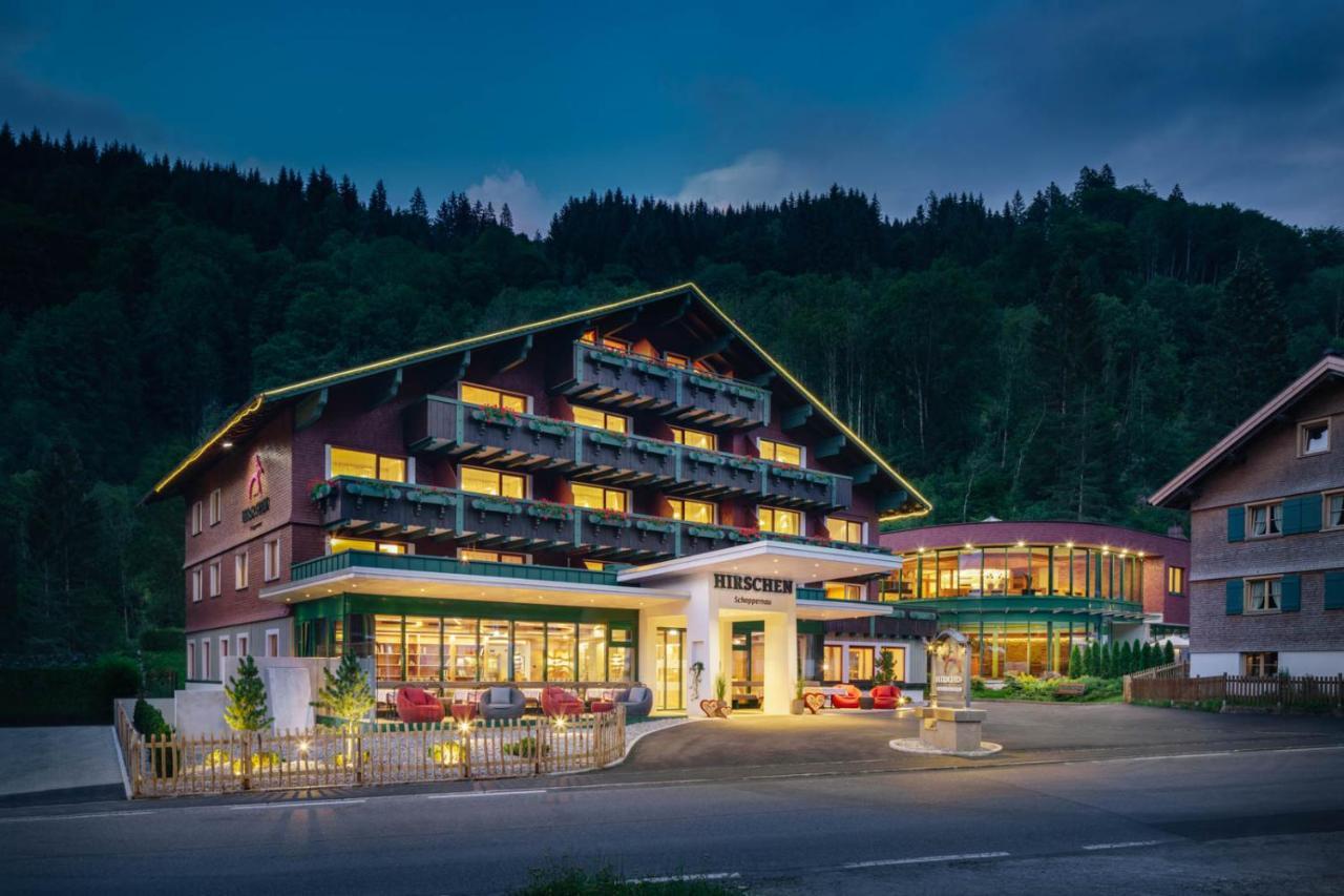 Hirschen Wohlfuehlhotel Schoppernau Exterior foto